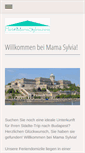 Mobile Screenshot of hotelmamasylvia.com